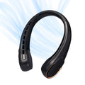 MAVIÉ Portable Neck Fan, Hands-Free Bladeless Personal Fan, 16H Long Battery Life Rechargeable Wearable Fan, 3 Speeds, Quiet 360° Airflow, Lightweight Travel Cooling Fan, Headphone Design - Black official pack