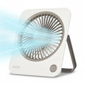 MAVIÉ Small Desk Fan, Rechargeable Quiet Mini Personal Fan, 180° Foldable & Cordless Design, Ultra Thin & Portable, 4 Speeds, Long Battery Life, Travel Essential for Office, Home, Bedroom official pack