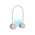 MAVIÉ Portable Personal Neck Fan, Cooling Hands Free Bladeless Fan, Rechargeable Long Battery Life, 360° Airflow with 3 Speeds, Lightweight Collapsible Design, Low Noise with Strong Wind official pack