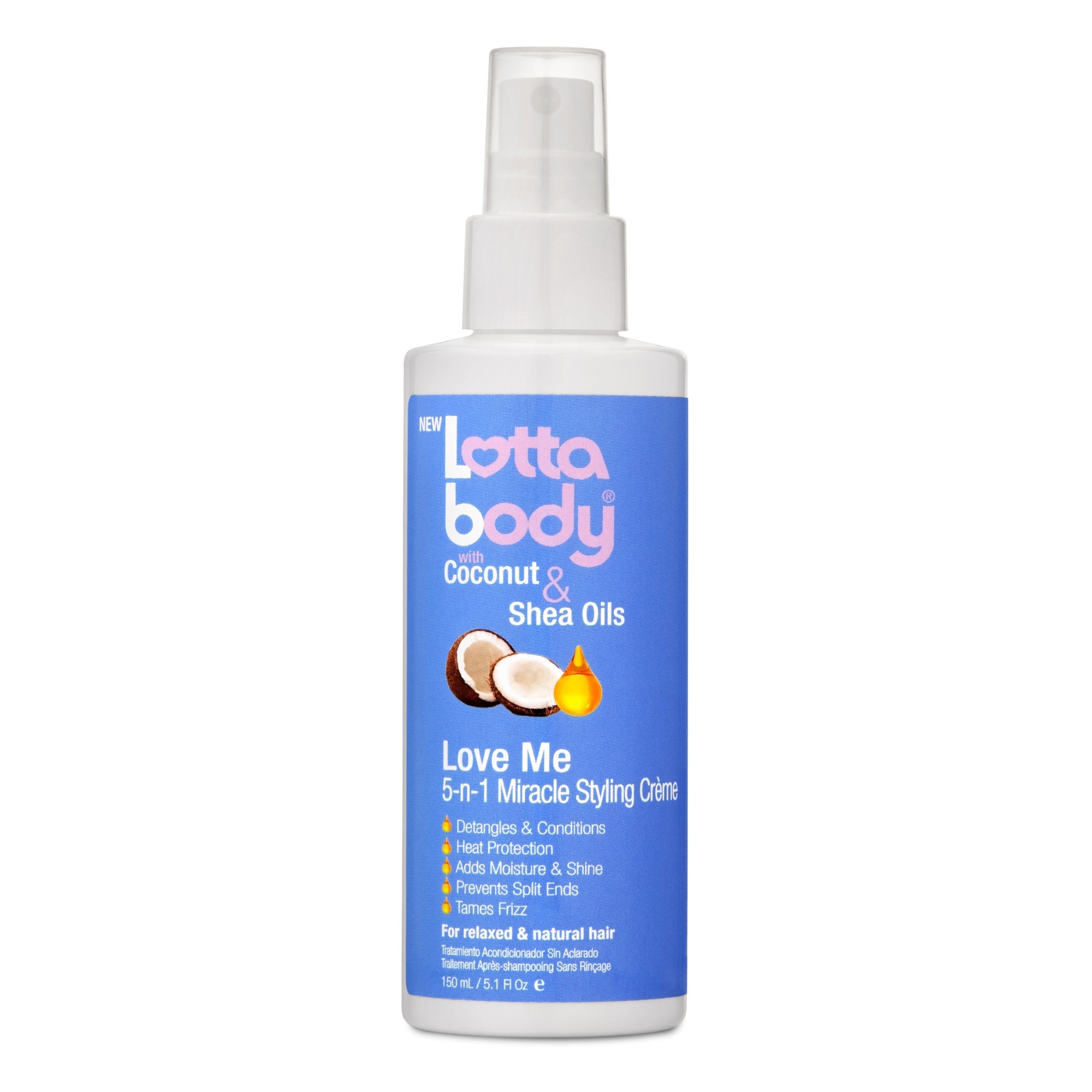Lottabody Lotta Body Love Me 5 In 1 Miracle Styling Creme, 5.1 Fl. Oz — official pack photo 075724199033 (media_1e41b6883224cfa4aed236442e28ee7294b631dfb.jpg) from lottabody.com