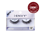I-ENVY Mink Impact Lite Clear Band Vegan Faux Mink Strip Lash - #10 official pack