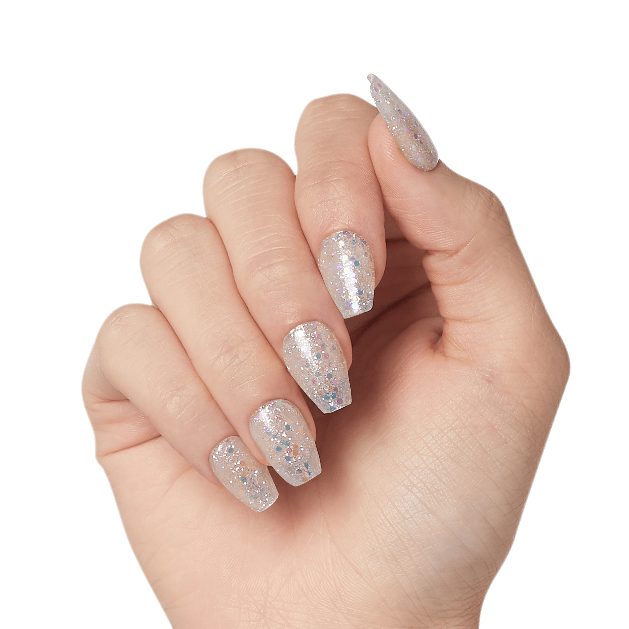 Kiss Gel Fantasy Dreamdust Press On Glue Nails - Mood Dust official pack