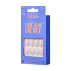 Kiss Gel Fantasy Dreamdust Press On Glue Nails - Silver Spoon official pack