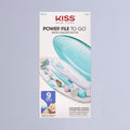 Kiss Power File To Go Nail File System | All In One Kit, Nail Buffer, Manicure Tool, Electric Nail File official pack