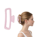 RED By Kiss Softmallow Hair Claw Clip - Unbreakable Squishy Soft-Flex Material, Pain-Free Comfort for Driving & Leaning Back official pack