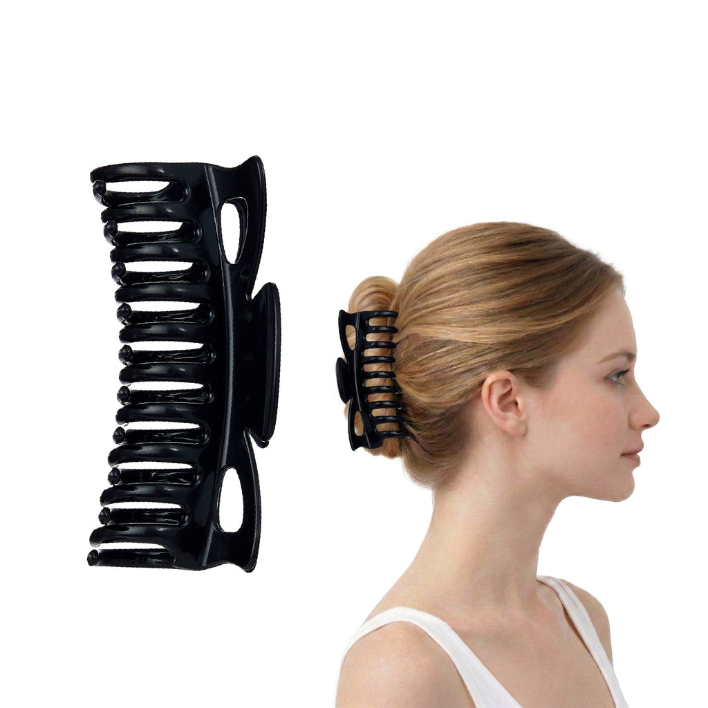 RED By Kiss Softmallow Hair Claw Clip - Unbreakable Squishy Soft-Flex Material, Pain-Free Comfort for Driving & Leaning Back official pack