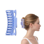 RED By Kiss Softmallow Hair Claw Clip - Unbreakable Squishy Soft-Flex Material, Pain-Free Comfort for Driving & Leaning Back official pack
