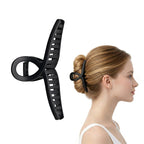 Red by Kiss Super Jumbo Matte Hair Claw Clip - Snag-Free Grip for Thick & Long Hair - Twist official pack