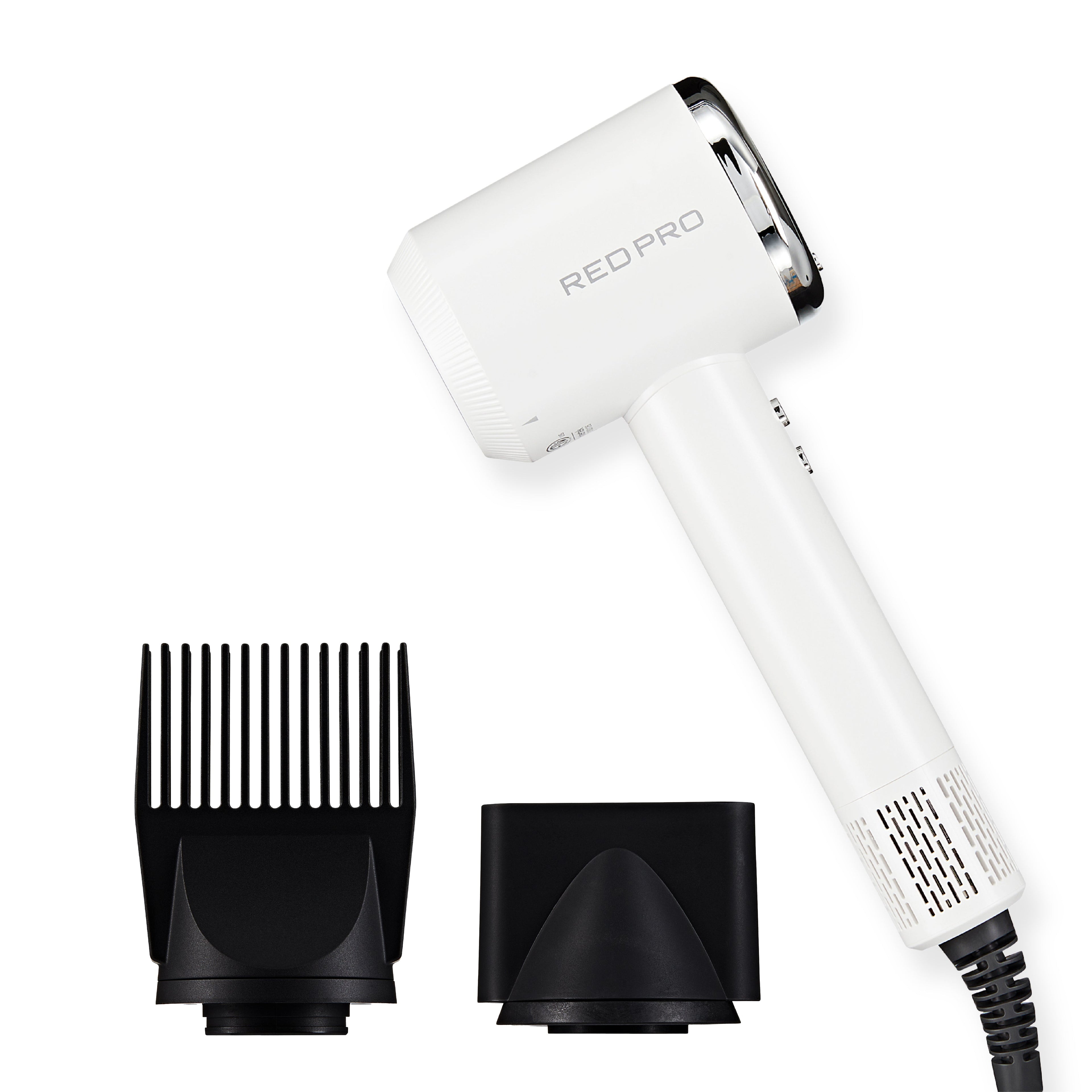Red PRO Ultra-Lightweight Air Master 4200 High-Speed Hair Dryer 110,000 RPM BLDC Motor - White official pack