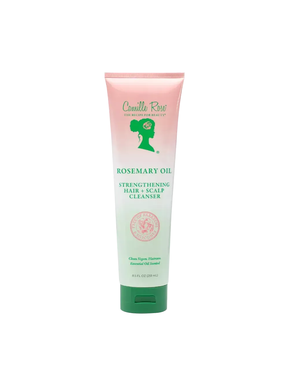 Camille Rose Rosemary Oil Strengthening Hair & Scalp Cleanser official pack