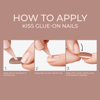 Kiss Bare but Better Premium Press On Glue Nails - Mocha official pack