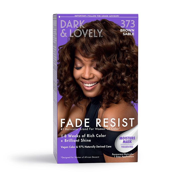 Dark & Lovely Fade Resist Hair Color 373 Brown Sable 373
