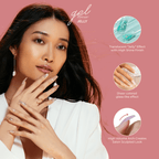 Kiss Gel Fantasy Jelly Press On Glue Nails - Jelly Juice official pack