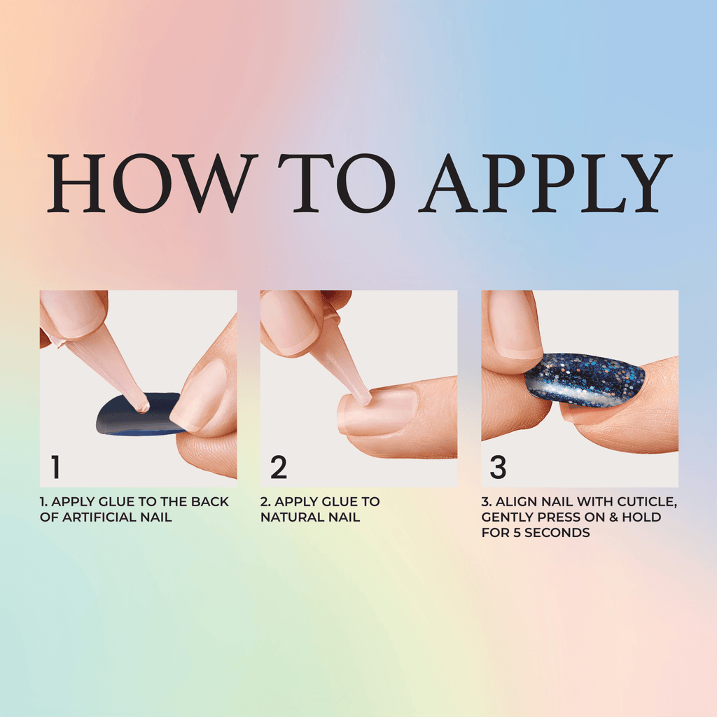 Kiss Voguish Fantasy Press On Glue Nails - Fashspiration official pack