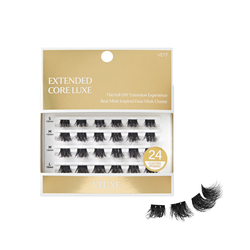 VLuxe Extended Core Luxe Faux Mink Lash Clusters - #03 official pack
