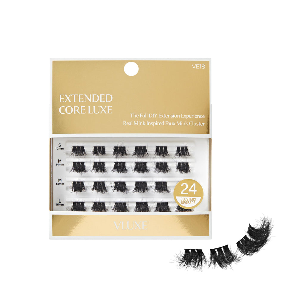 VLuxe Extended Core Luxe Faux Mink Lash Clusters - #04 official pack