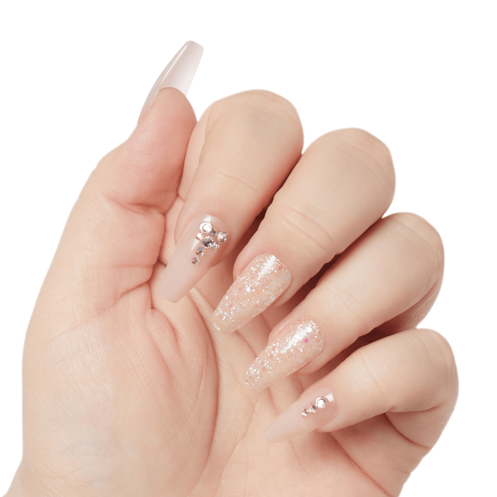 Kiss Gel Fantasy Jelly Press On Glue Nails - Jelly Juice official pack